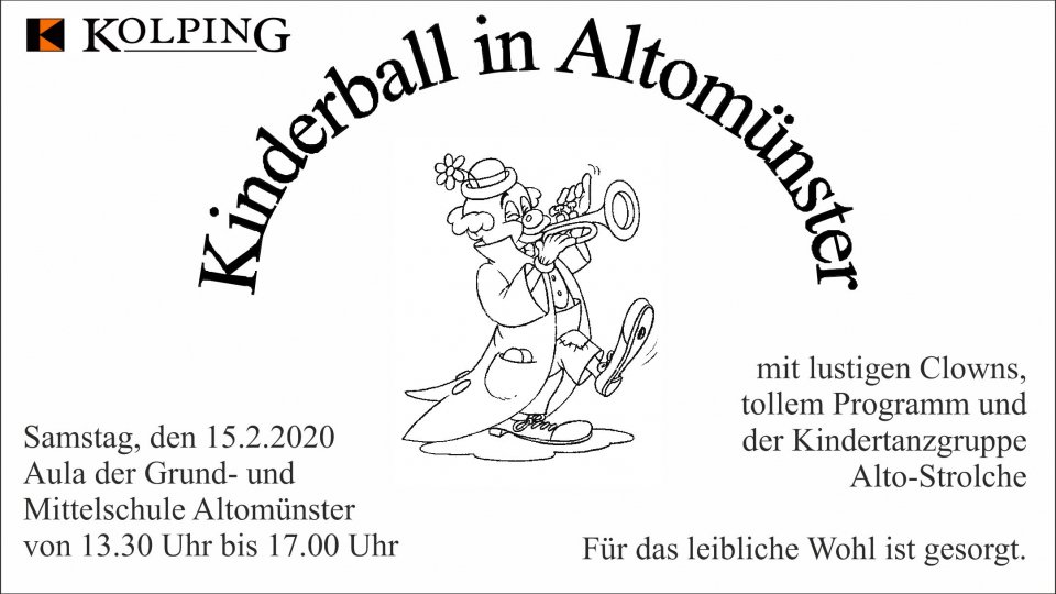 Kinderball in Altomünster
